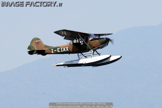 2018-07-01 Arona Airshow 0817 Cessna 305-C Bird Dog